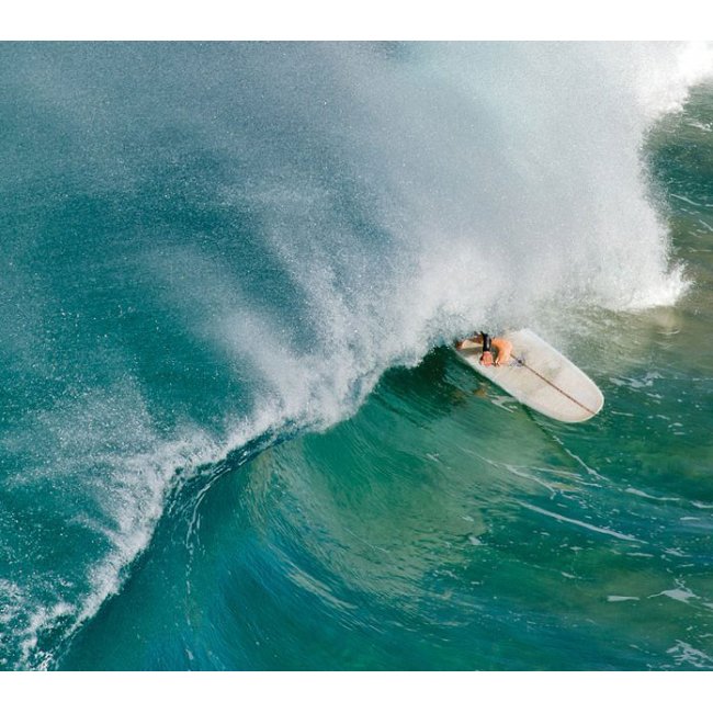 Hot Buttered T-Drop Malibu Surfboard 7'4