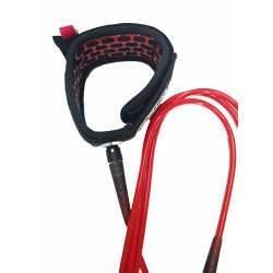 Pump  10.0 x 7mm Premium Surfboard Leash Red