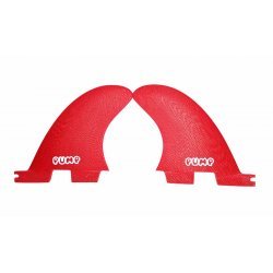 Pump FCS II Fiberglass GL Side Bite Fins Red  set of 2