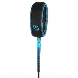 Creatures of Leisure  9.0 Reliance Longboard Surfboard KNEE Leash Black Blue