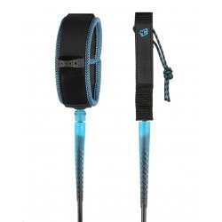 Creatures of Leisure  9.0 Reliance Longboard Surfboard KNEE Leash Black Blue