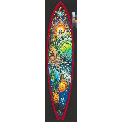 Surfboard Paint-Paint for painting beautiful artwork on your surfboard ...