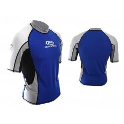 Aropec Lycra Rash Guard Short Sleeve BLUE(เสื้อว่ายน้ำแขนสั้นสีน้ำเงิน รุ่น Aropec)