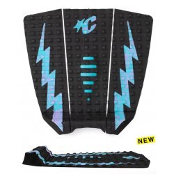 Creatures of Leisure  Mick Eugene Fanning LITE EcoPure Traction Pad Black Flouro Blue Lavender Swirl Surfboard Traction