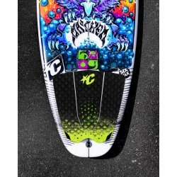 Creatures of Leisure  Griffin Colapinto Traction Pad  Black Fade Lime Surfboard Traction