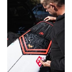 Creatures of Leisure  Mick Fanning LITE Traction Pad  Black Red Surfboard Traction