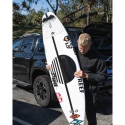 Creatures of Leisure  Mick Eugene Fanning LITE EcoPure Traction Pad Black Flouro Blue Lavender Swirl Surfboard Traction