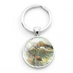 Surfers Key Ring Old Style (พวงกุญแจ)