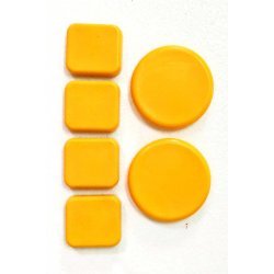 Longboard Replacement Slide Pucks (Set of 6)