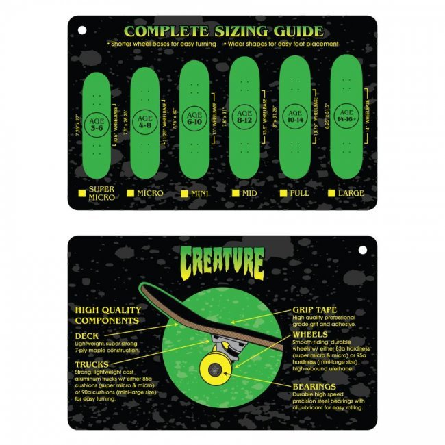 Creature Logo Full Skateboard Complete 8.00in x 31.25in