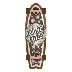 Santa Cruz Floral Decay Shark Cruiser Complete 8.8 x 27.7