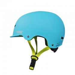 Pro Pro Deluxe Skateboard Helmet Blue (หมวกกันน็อค Skateboard)