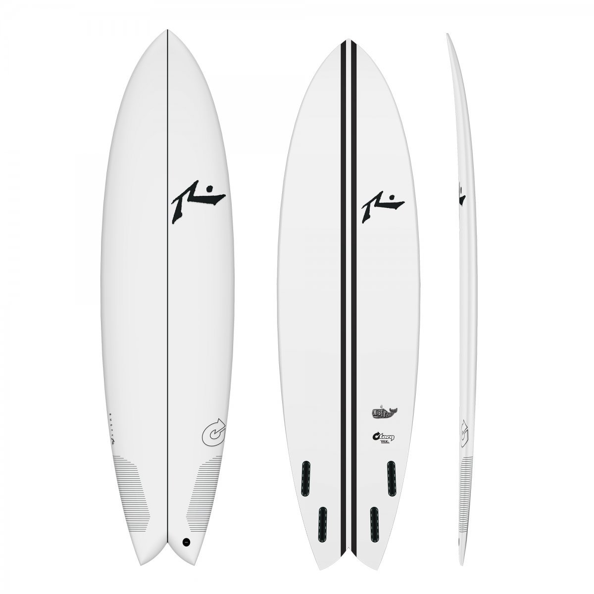 Rusty Moby Fish 6.8 Mid Length Surfboard