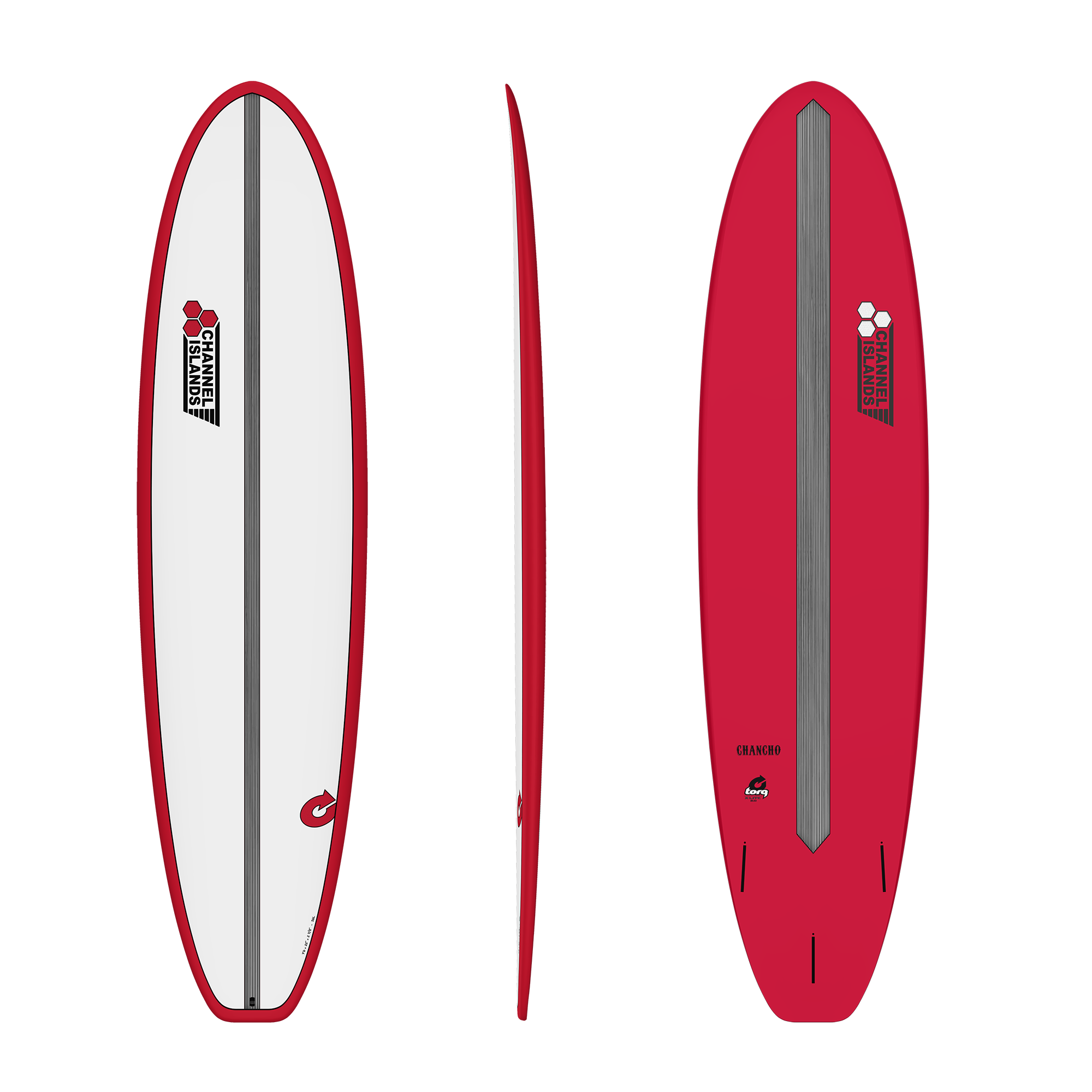 Channel Islands X-Lite Chancho Surfboard-Red